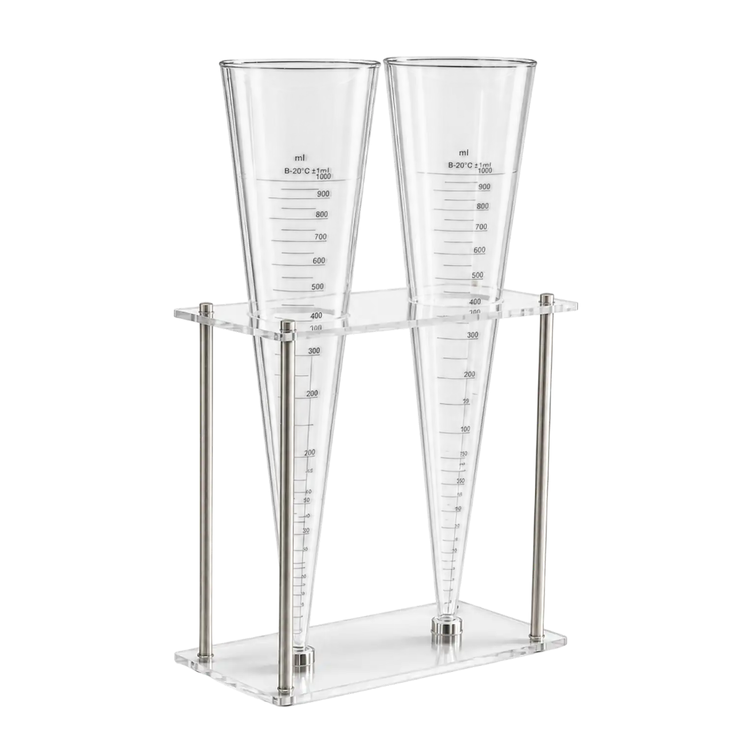 Cono de Sedimentación Imhoff Transparente en SAN de 1000 mL Kartell, presentación 1000 mL, imagen 1
